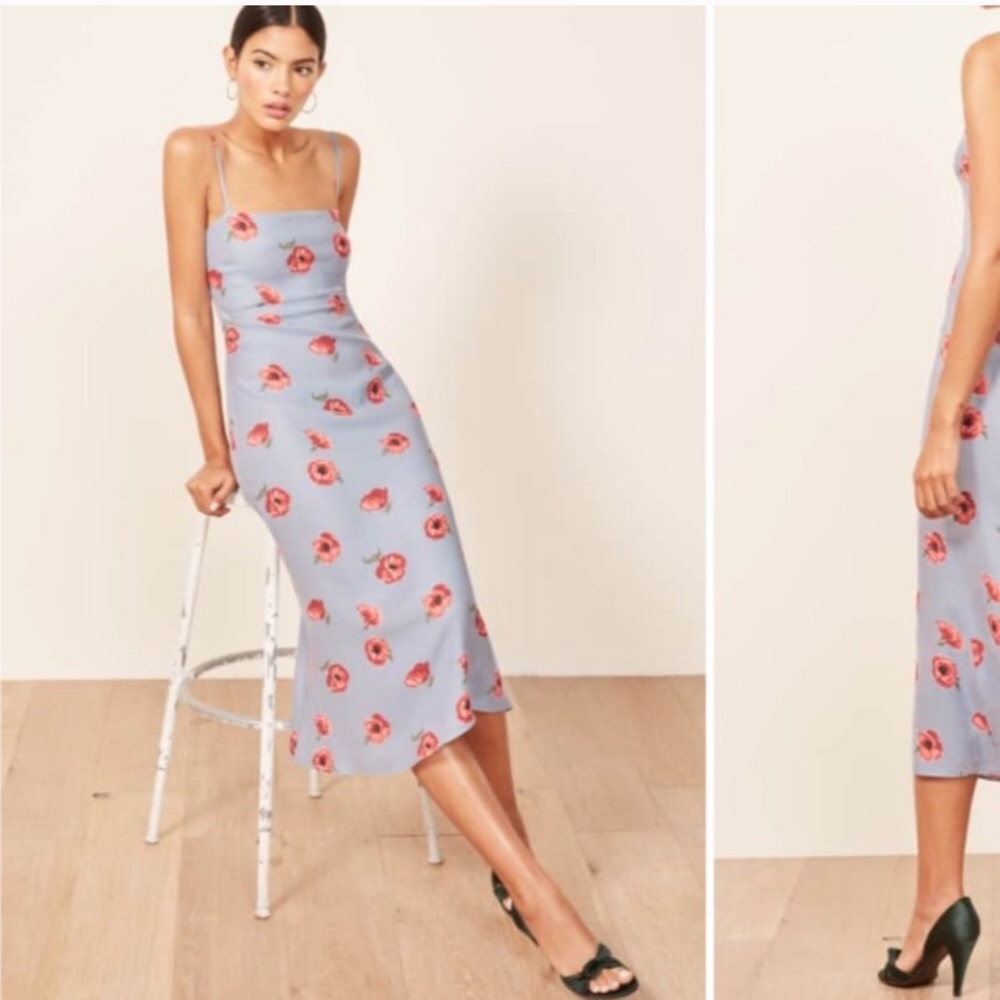 Nwt reformation Rosaly dress in Lola!! ❤️